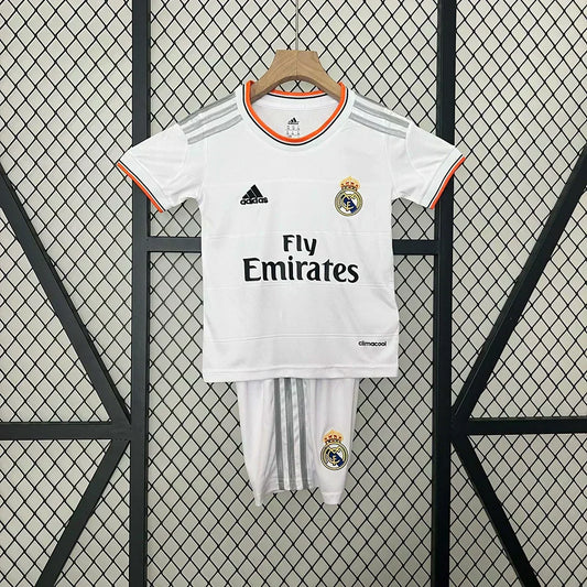 2013/2014 Retro Real Madrid Local Kit Talla Niño