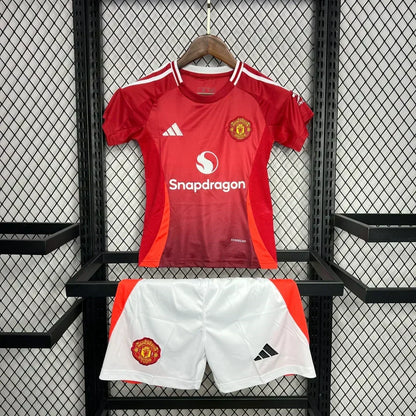 2024/2025 Manchester United Local Kit Talla Niño