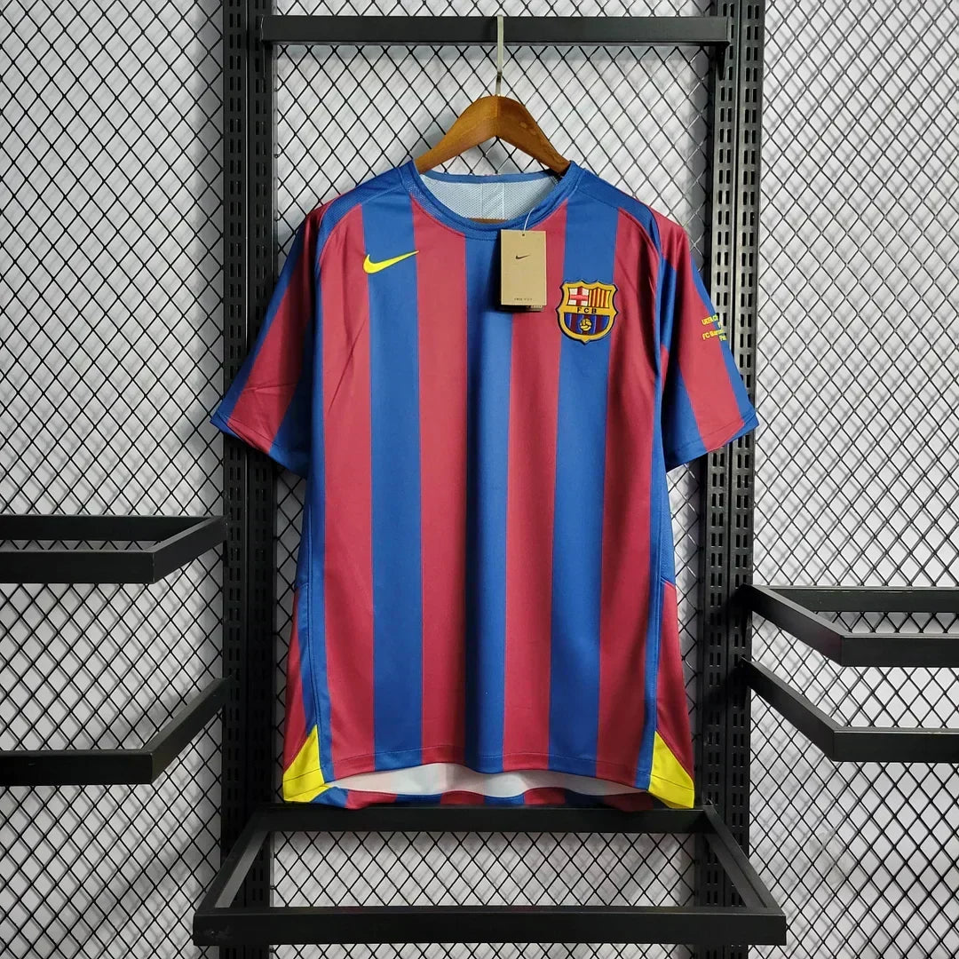 2005/2006 Retro Barcelona Local UEFA Champions League
