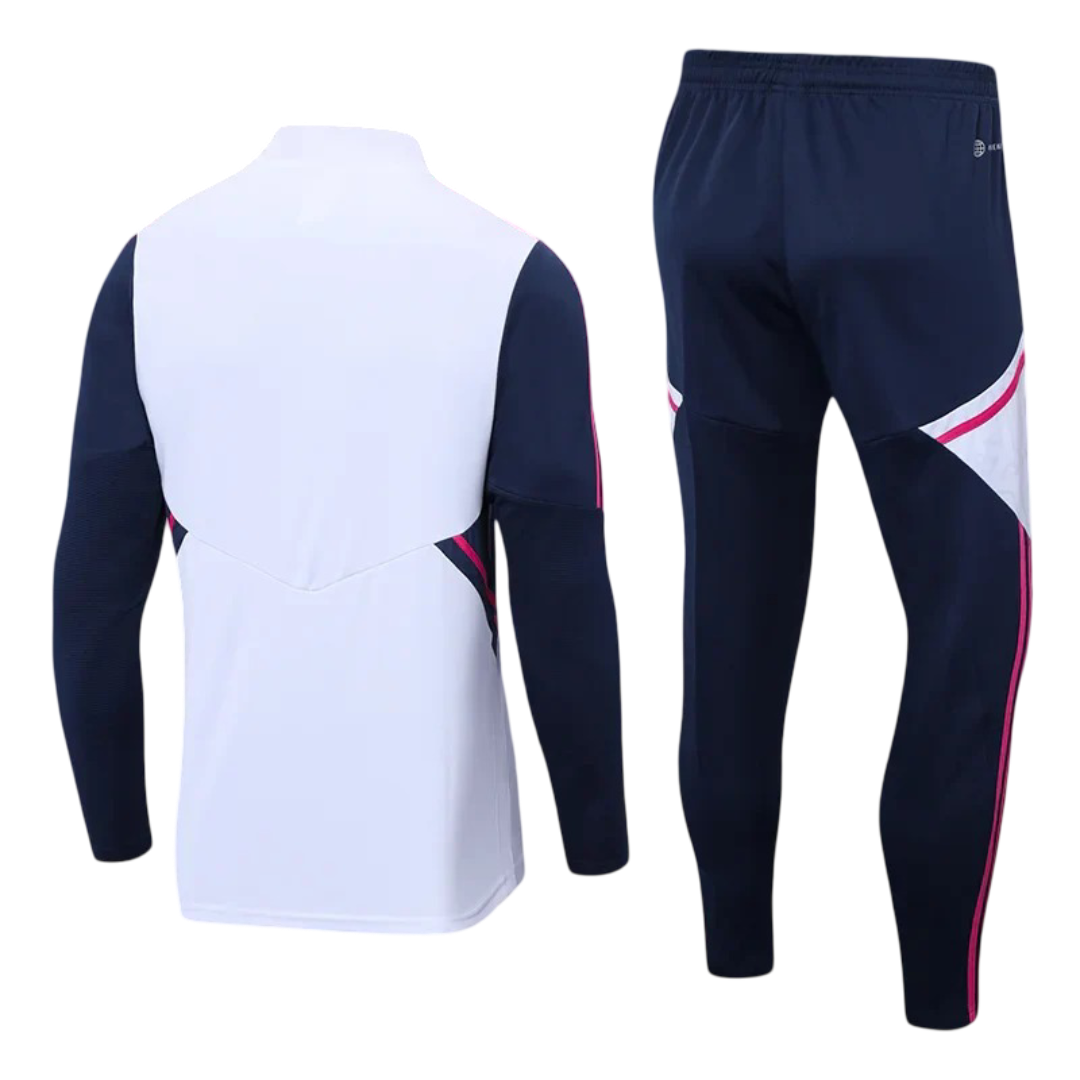 Arsenal White and Pink Chándal