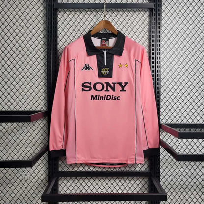 1997-1998 Retro Juventus Visitante Manga Larga