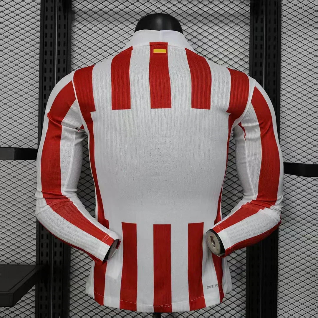 2025/2026 Atletico Madrid Local Manga Larga