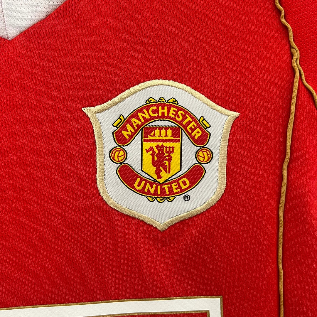 2006/2007 Retro Manchester United Local Talla Niño