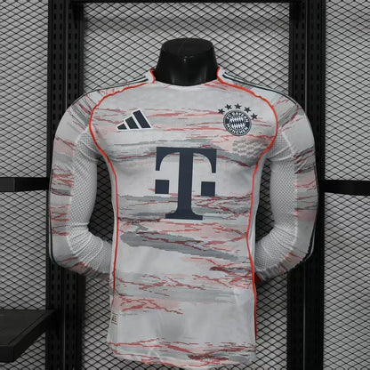 2025/2026 Bayern Munchen Visitante Manga Larga