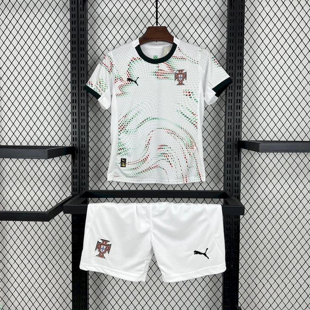 2025 Portugal Visitante Kit Talla Niño