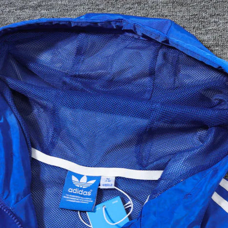 Argentina Blue and Dark Blue Windbreaker