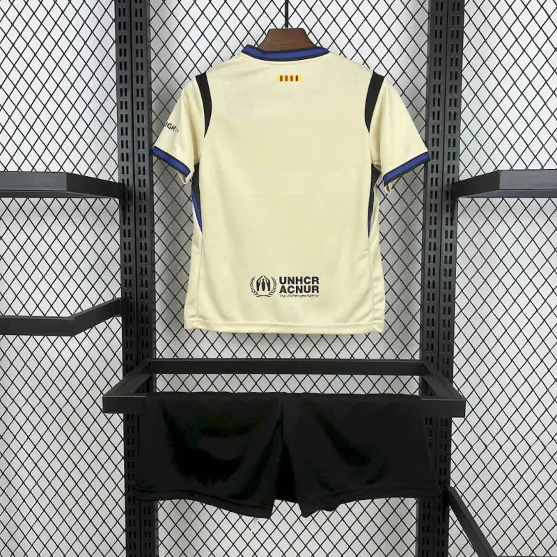 2025/2026 Barcelona Visitante Kit Talla Niño