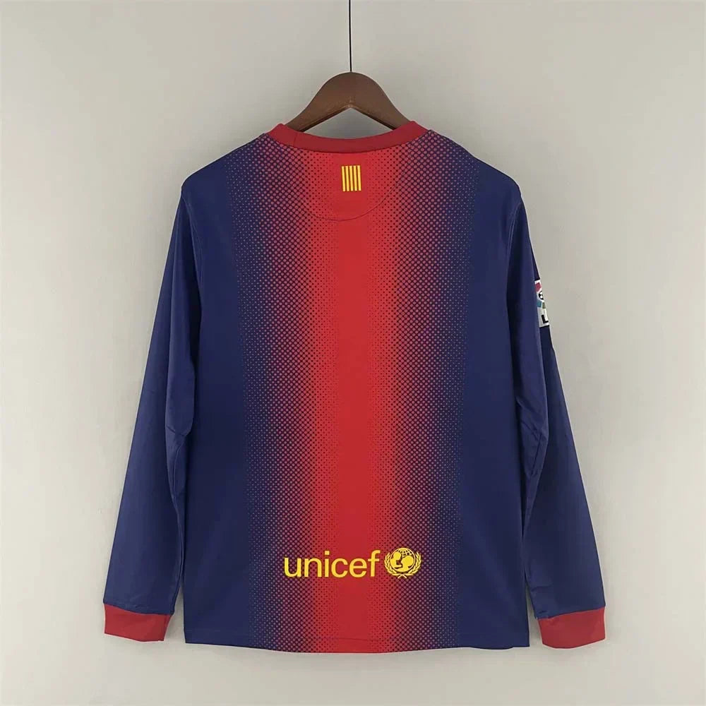 2012-2013 Retro Barcelona Local Long sleeve