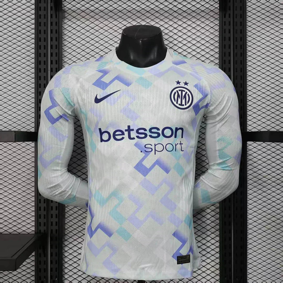 2025/2026 Inter Milan Visitante Manga Larga